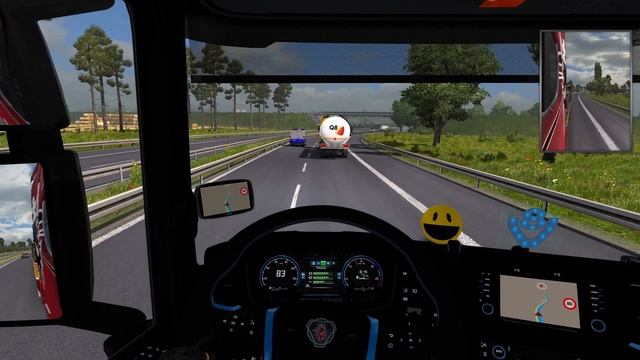 Euro truck Simulator 2 - Hamburg To Oslo With Scania S730 - Scandinavia DLC!! смотреть онлайн
