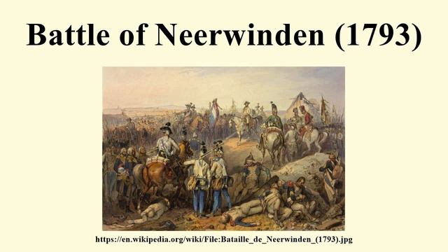 Battle of Neerwinden (1793) смотреть онлайн