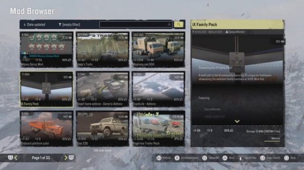 SNOWRUNNER LATEST NEWS - PC & CONSOLE MODS UPDATE