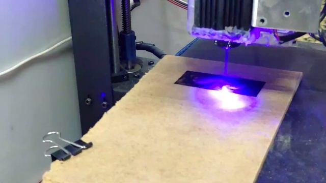 Лазерный гравер на 3D принтере смотреть онлайн