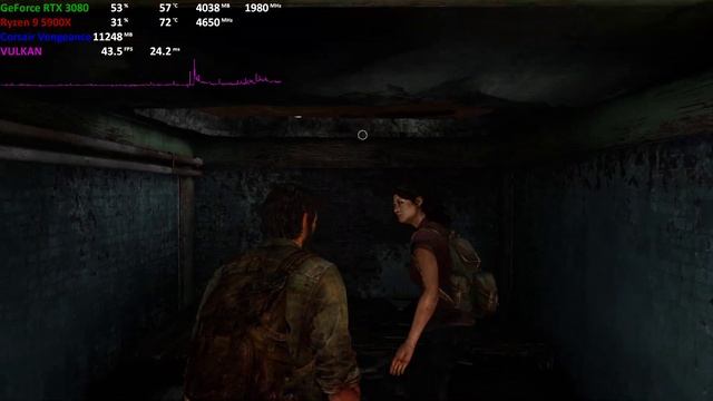 The Last of US | RPCS3 MASTER Without Cache (Ryzen 5900X + GeForce RTX 3080) смотреть онлайн
