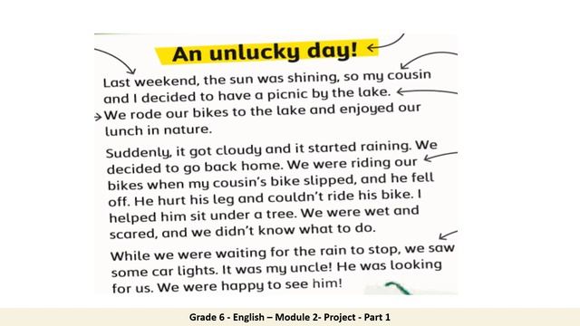 Grade 6 English Module 2 Project Part 1 смотреть онлайн