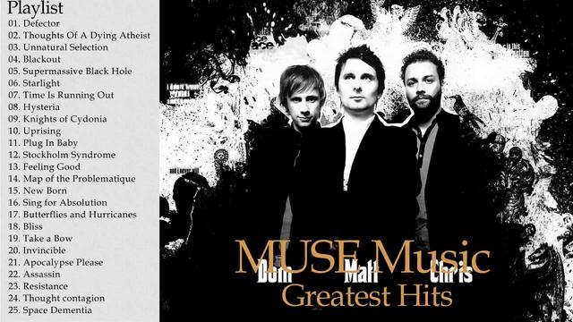 Muse Best Songs Forever Time _ Top 25 Greatest Hits Muse Full Album