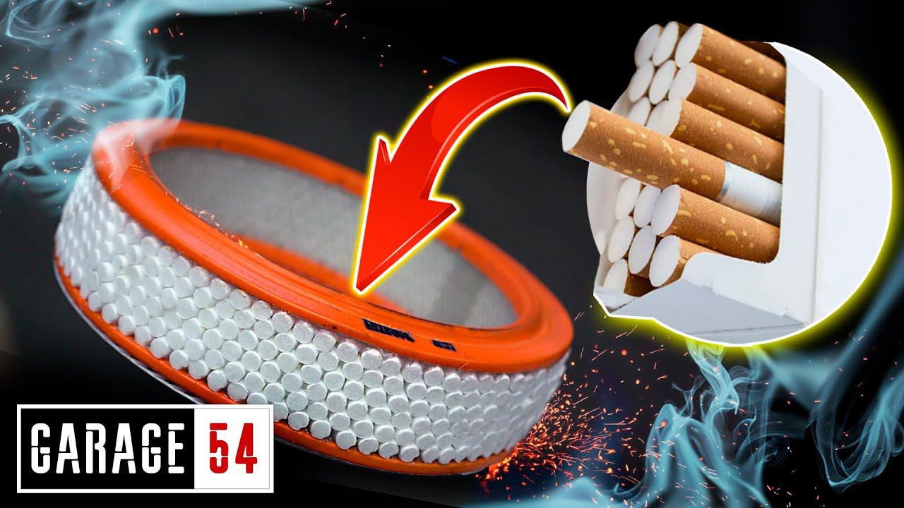 500 ФИЛЬТРОВ от СИГАРЕТ вместо ВОЗДУШНОГО ФИЛЬТРА смотреть онлайн