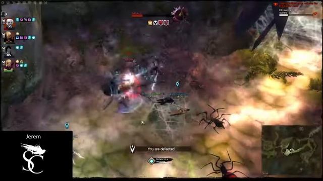 GW2 - 5 Mesmers TA UP смотреть онлайн