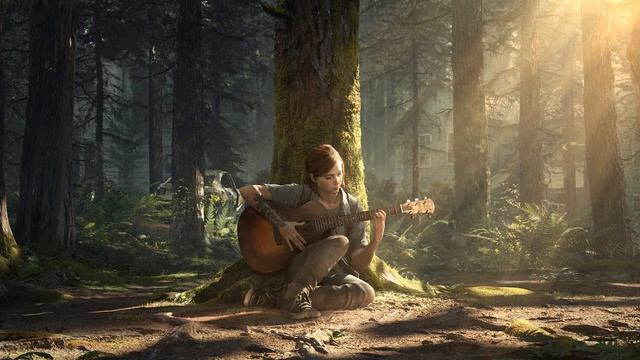 The Last Of Us Part 2 - Wallpaper Engine (live Wallpaper) Ellie Playing Guitar