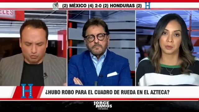 SELECCIÓN MEXICANA Molestia en Honduras por el arbitraje en México. ¿Robo? | Jorge Ramos y Su Banda смотреть онлайн