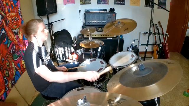 Grubstake - Hail Mary Mallon (Drum Cover) смотреть онлайн