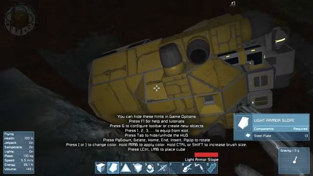 Space Engineer EP 02 - Working with colors смотреть онлайн