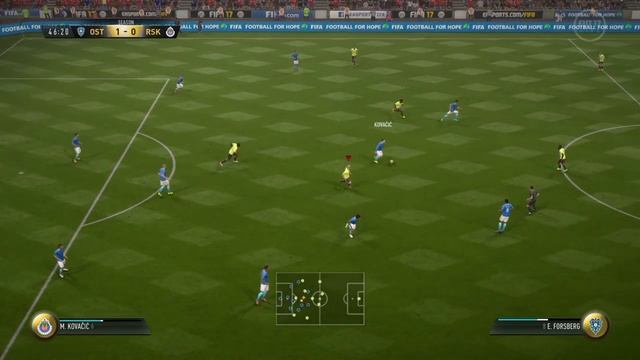 FIFA 17 - Bellarabi beautiful assist to IF-Modeste смотреть онлайн
