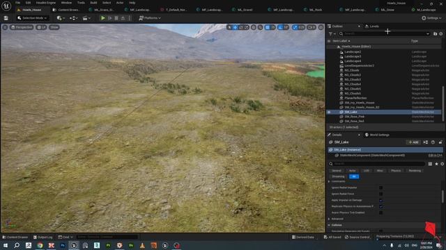 Unreal Engine 5 Tutorial - Lidar Data for UE5 Landscape. Part 3 - Landscape Material смотреть онлайн