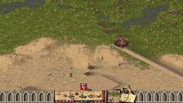 Stronghold Crusader - Mision #11 -  Rocky Valley - You Are Pigfood