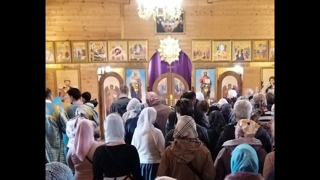 БЛАГОВЕЩЕНИЕ НА КРЕСТОПОКЛОННОЙ 2024