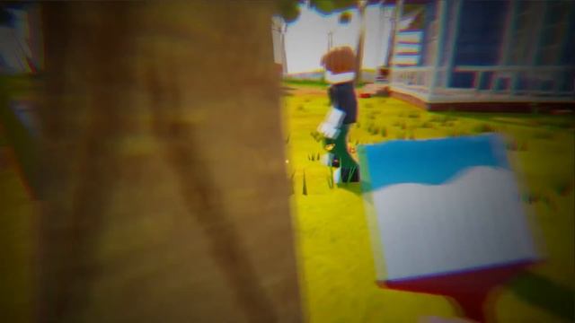 PAINTING ROBLOX BLUE - Hello Neighbor Mod смотреть онлайн