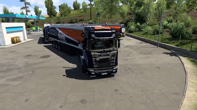 ETS2 1.45 Road_Train смотреть онлайн