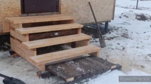 каркасный дом 6х8 своими руками ч. 16