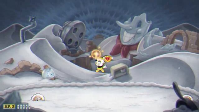 [No Invincibility Glitch - 1:24] Cuphead: The Delicious Last Course - Chef Saltbaker S-Rank Speedru смотреть онлайн