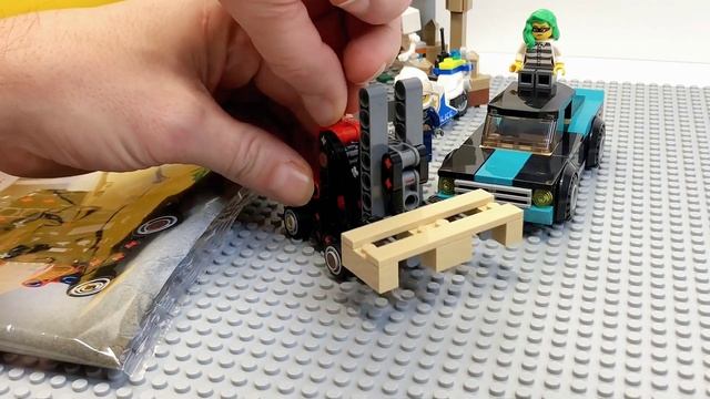 I built function Technic forklift смотреть онлайн