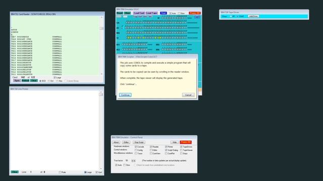 B7094: An IBM 7094 Mainframe Emulator - Part 1 смотреть онлайн