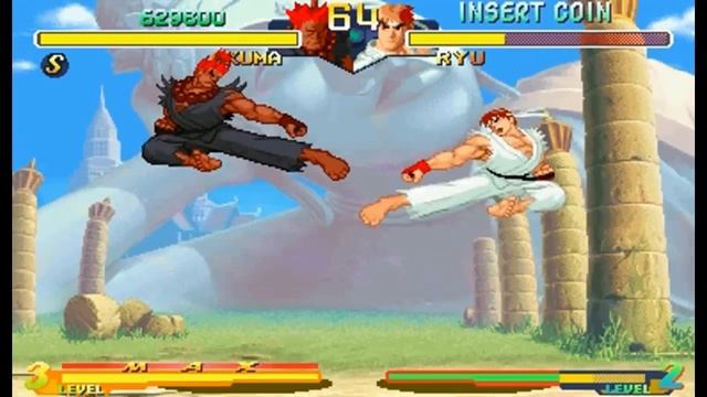 Street Fighter Alpha 2 Expert Difficulty Akuma(Gouki) No Lose Playthrough смотреть онлайн