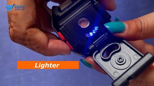 COB LED Keychain Light with Cigarette Lighter #unboxing #multifunctionalfeatures смотреть онлайн