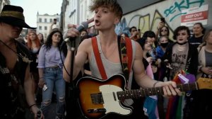 The Big Push - Watch Out (live busking)