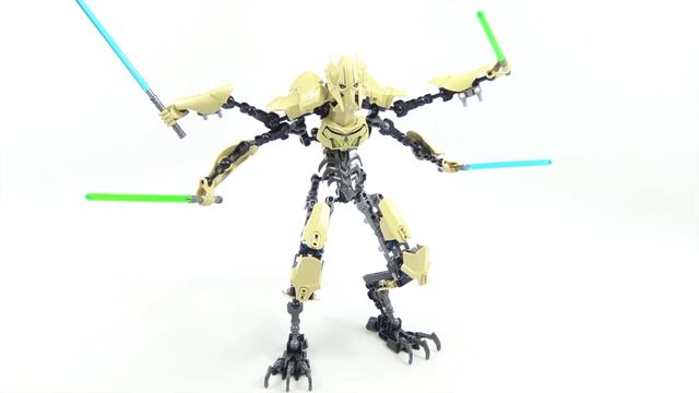 LEGO Star Wars General Grievous (Timelapse & Review) - Set 75112 смотреть онлайн