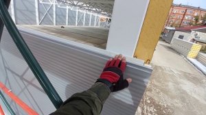 монтаж Сэндвич панелей. #сэндвичпанели