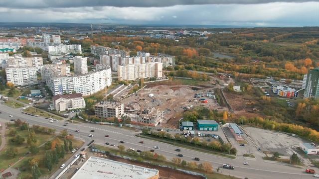 ЖК "Парковый". Ход строительства: сентябрь 2021 смотреть онлайн