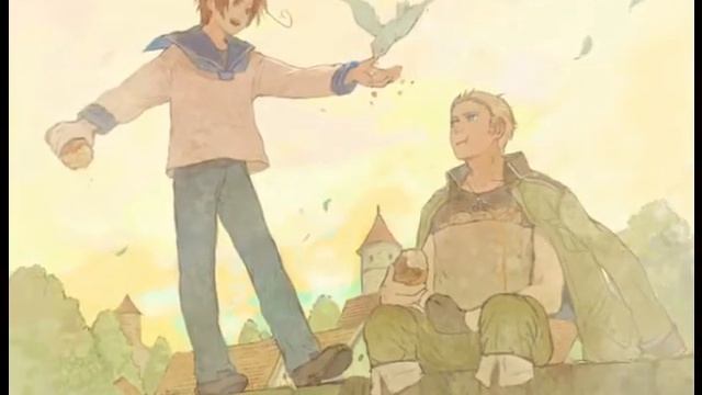 APH Hetalia Germany Italy - Last Night, Good Night -