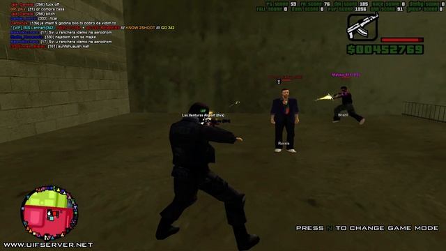 Freeroam Fight Gameplay // Gta San Andreas Online смотреть онлайн