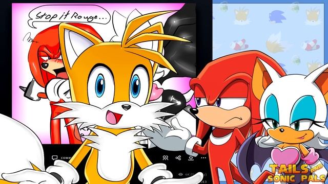 Knuckles And Rouge VS DeviantArt (FT Tails)