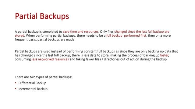 Backup & Recovery смотреть онлайн
