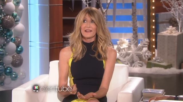 Laura Dern Talks About Her Son Being Stung смотреть онлайн