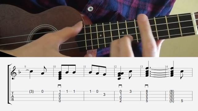 UKULELE. COCO (JUANITA SONG) UKULELE TUTORIAL смотреть онлайн