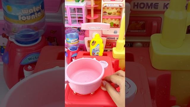 Satisfying with Unboxing & Review Miniature Kitchen Set Toys Cooking Video | ASMR Videos no music смотреть онлайн