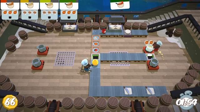 Overcooked | Готовим во время шторма (совместное прохождение)