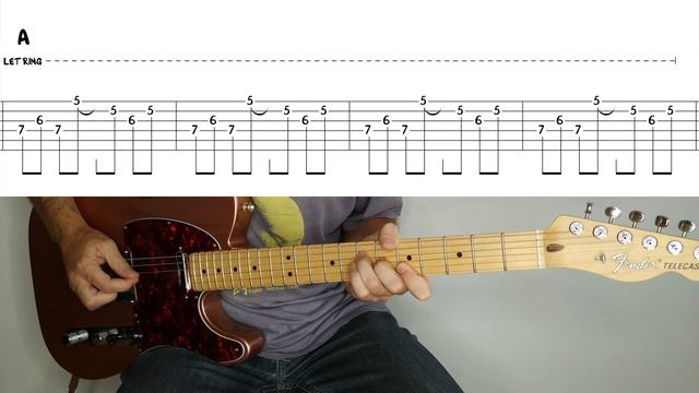 Rolling Stones - The Last Time - Guitar lesson / tutorial / cover with tab смотреть онлайн