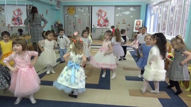 Восьмое марта. Детский сад 1236. Москва. Аня. 2024