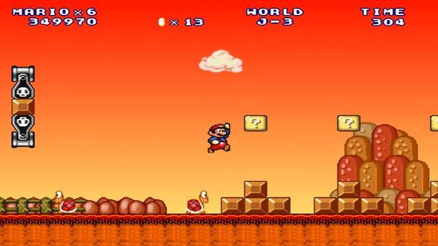 Прохождение Mario Forever World J смотреть онлайн