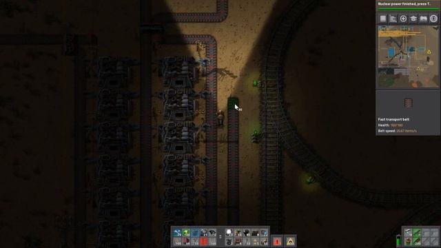 Ep45 - Let's play Factorio 0.16 - Big base, low resources, high richness смотреть онлайн