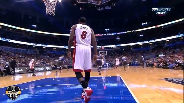 LeBron James & Chris Bosh Combined Full Highlights at Magic (2014.01.04) смотреть онлайн