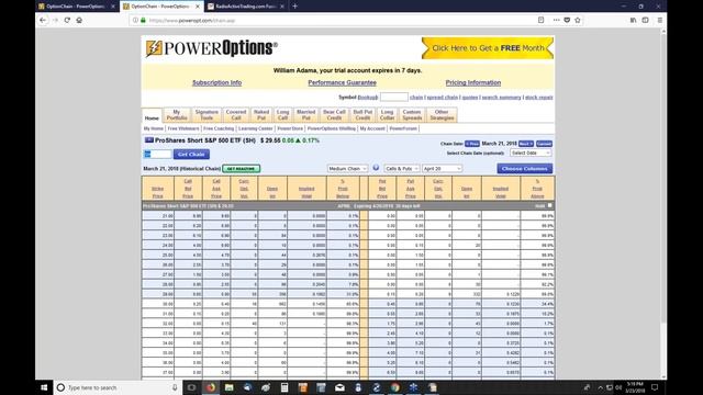 RadioActive Trading and Married Puts in Current Market, VIX Calls, is Now the Time for Bear Spreads смотреть онлайн