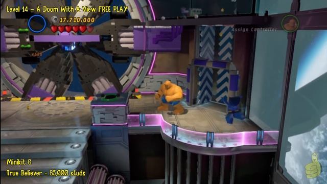 Lego Marvel Super Heroes: Level 14 A Doom With A View - FREE PLAY (Minikits & Stan In Peril) - HTG смотреть онлайн