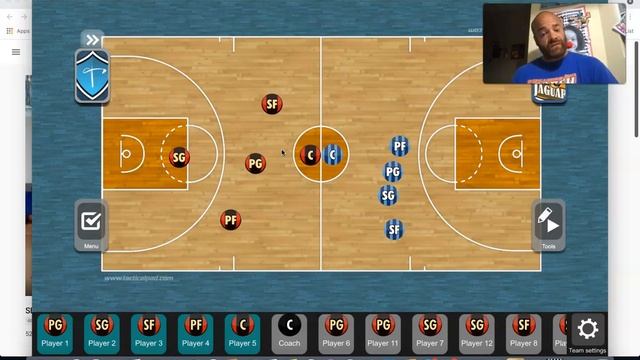 TIP OFF Trick Play - 1-3-1 formation for Youth Basketball смотреть онлайн