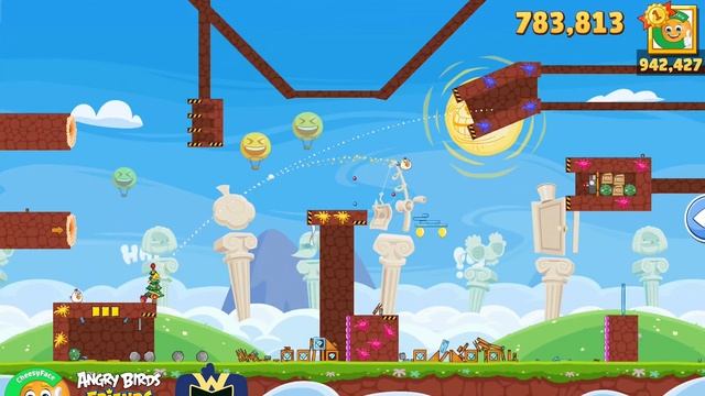 Angry Birds Friends Pranking Pigs Tournament 1218 Level 7 Power UP смотреть онлайн