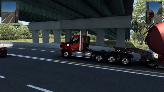 American Truck Simulator/ Western Star 49X Tri Axle / Massive Tank смотреть онлайн