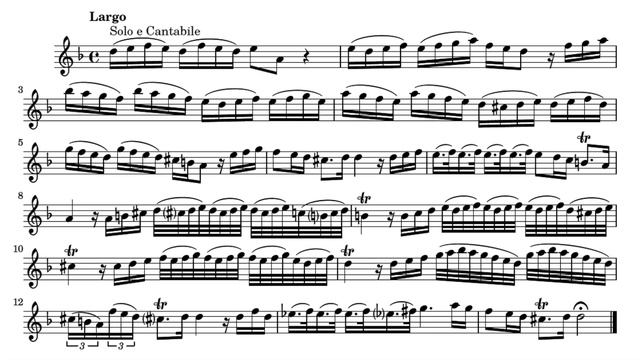 Play The Violin Sheet Music With Tatjana Grindenko/ Vivaldi: Violin Concerto In A Minor Op.3 No.6