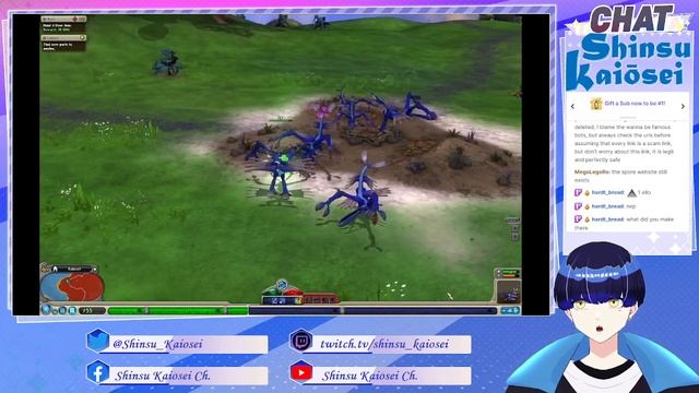 Spore - Cute and Never Cursed Creature Simulator [VTUBER] [ENVTUBER] [VOD] смотреть онлайн