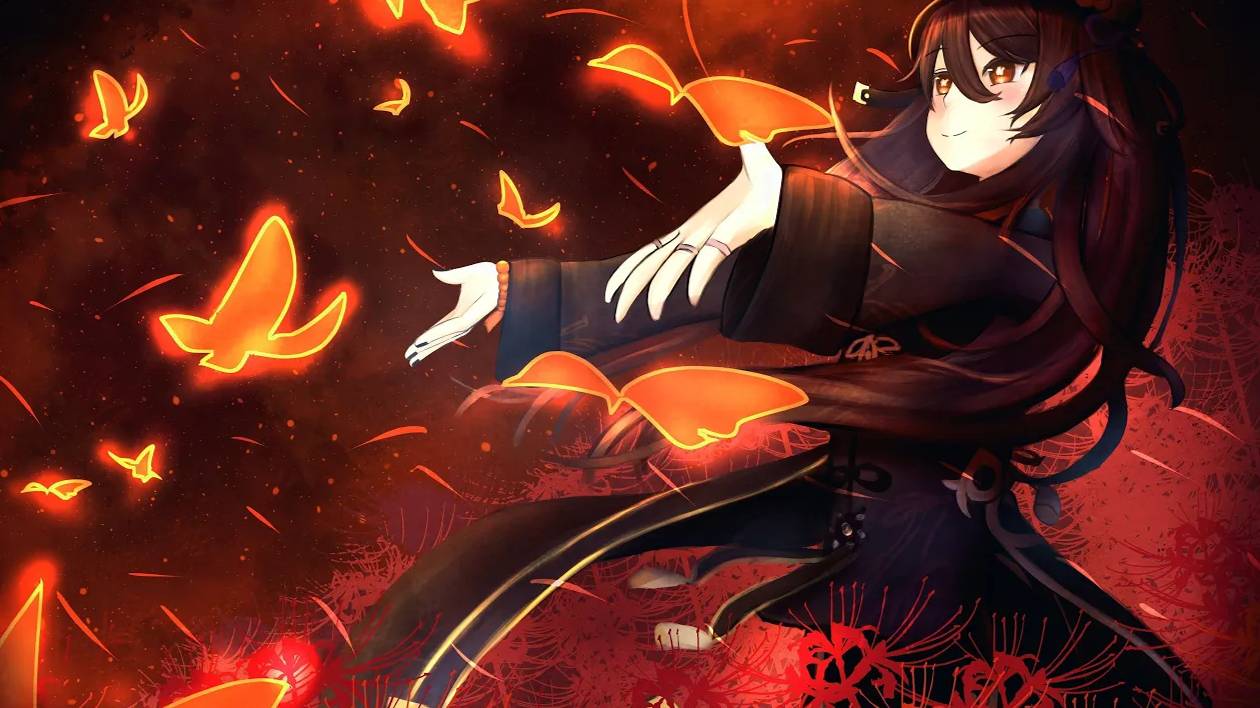 Наглядное пособие как выбить милион на хутао Genshin Impact